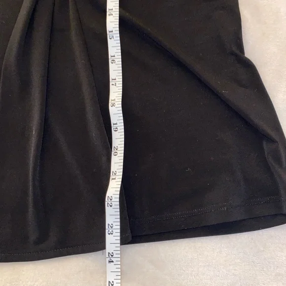 💙 Chic Black Sleeveless Top by Mandy Evan’s Size M - Picture 6 of 9